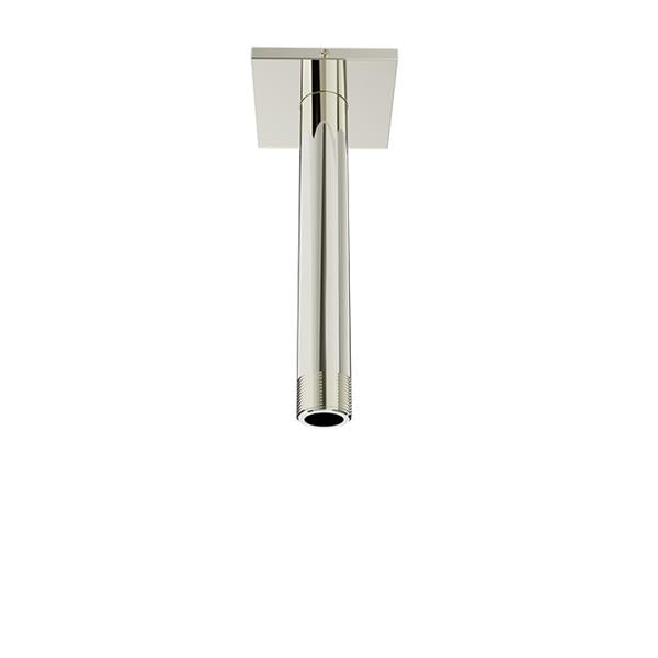 Baril - 6 Inch ceiling mounted shower arm with flange
