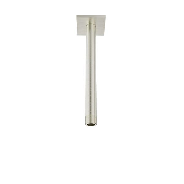 Baril - 9 Inch ceiling mounted shower arm with flange