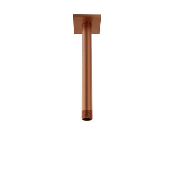 Baril - 9 Inch ceiling mounted shower arm with flange