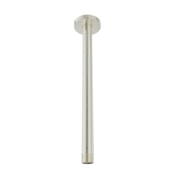 Baril - 12 Inch ceiling mounted shower arm with flange