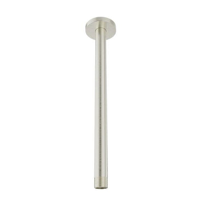 Baril - 12 Inch ceiling mounted shower arm with flange