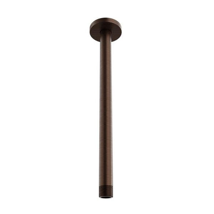 Baril - 12 Inch ceiling mounted shower arm with flange