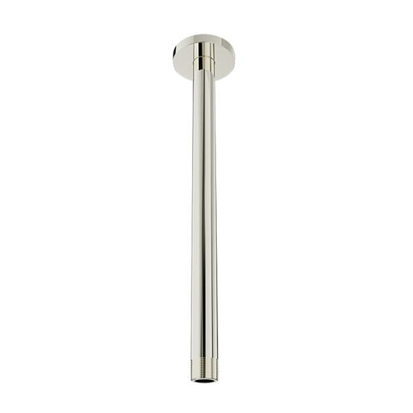 Baril - 12 Inch ceiling mounted shower arm with flange