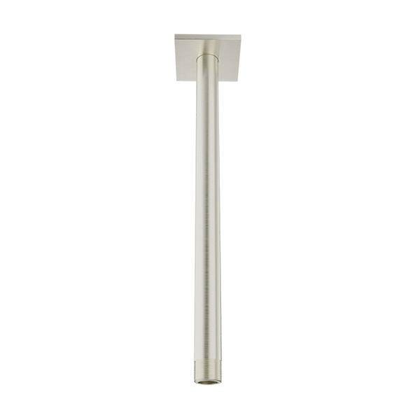 Baril - 12 Inch ceiling mounted shower arm, square flange