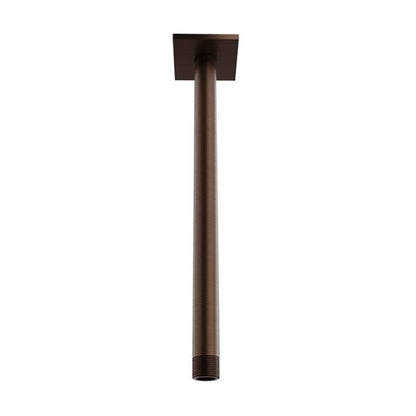 Baril - 12 Inch ceiling mounted shower arm, square flange