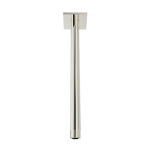 Baril - 12 Inch ceiling mounted shower arm, square flange