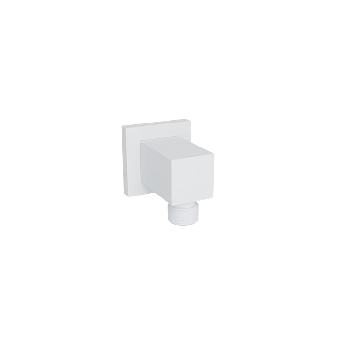 Baril - Square wall-mounted supply elbow