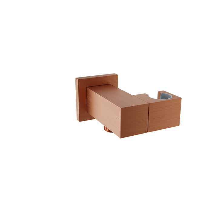 Baril - Wall-mounted hand shower holder and supply elbow