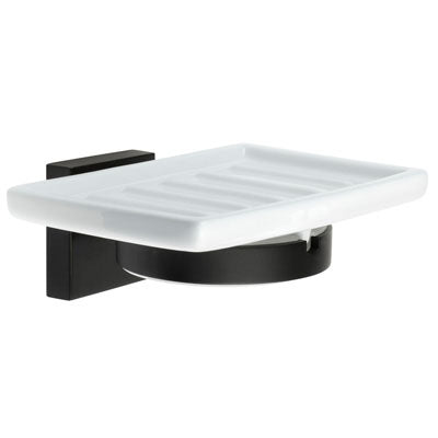 Smedbo - House Holder With Porcelain Soap Dish.