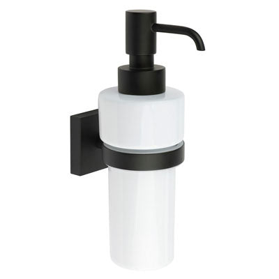Smedbo - House Holder With Porcelain Soap Dispenser