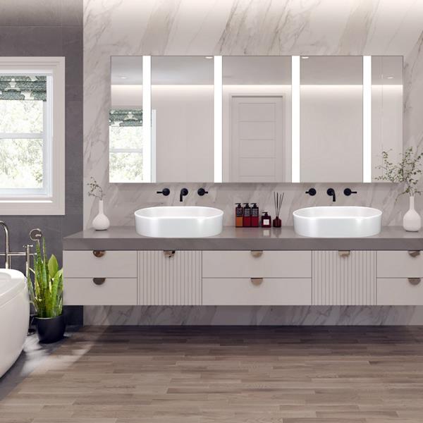 Nantucket Sinks - Orta Italian Fireclay Vanity Sink - Matte White