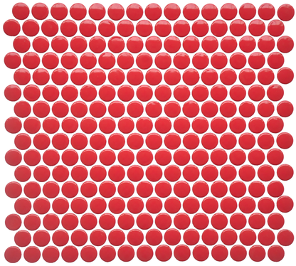 Roca Tile - Penny Round 12 x 12 Inch ArtisMosaic