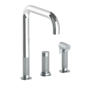 Watermark - Tod Single Lever Deck Mount with Side Spray