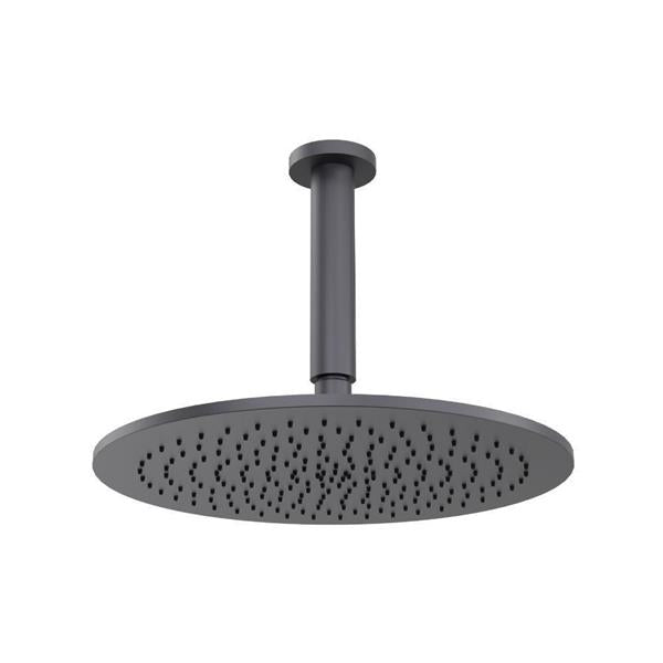 Flusso - 12 Inch Rain Head with 6 Inch Ceiling Mount Arm