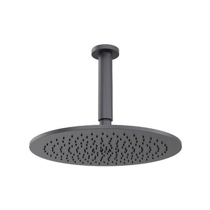Flusso - 12 Inch Rain Head with 6 Inch Ceiling Mount Arm