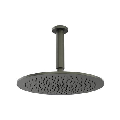 Flusso - 12 Inch Rain Head with 6 Inch Ceiling Mount Arm