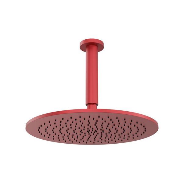 Flusso - 12 Inch Rain Head with 6 Inch Ceiling Mount Arm