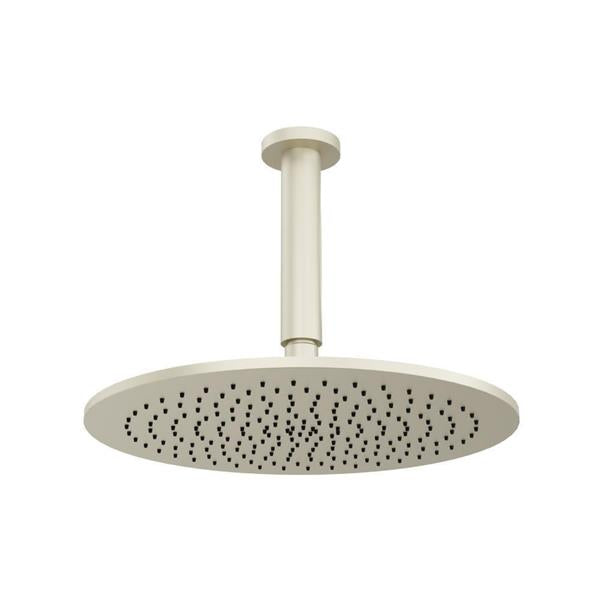 Flusso - 12 Inch Rain Head with 6 Inch Ceiling Mount Arm