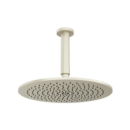 Flusso - 12 Inch Rain Head with 6 Inch Ceiling Mount Arm