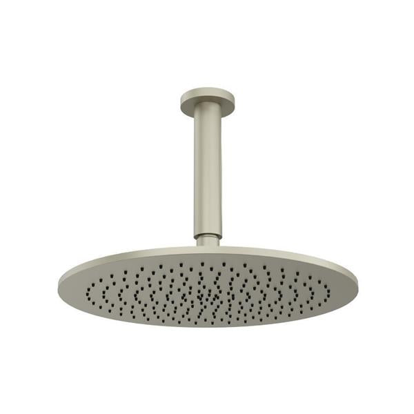 Flusso - 12 Inch Rain Head with 6 Inch Ceiling Mount Arm