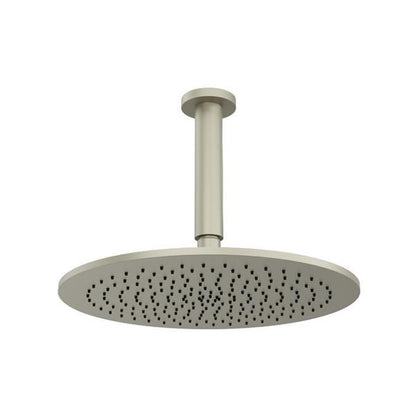 Flusso - 12 Inch Rain Head with 6 Inch Ceiling Mount Arm