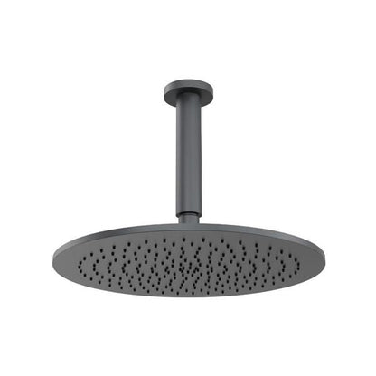 Flusso - 12 Inch Rain Head with 6 Inch Ceiling Mount Arm
