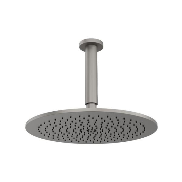 Flusso - 12 Inch Rain Head with 6 Inch Ceiling Mount Arm