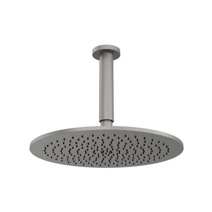 Flusso - 12 Inch Rain Head with 6 Inch Ceiling Mount Arm