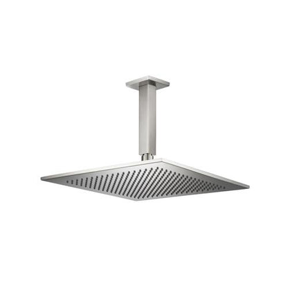 Flusso - 12 Inch Rain Head with 6 Inch Ceiling Mount Arm