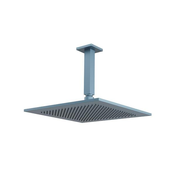 Flusso - 12 Inch Rain Head with 6 Inch Ceiling Mount Arm