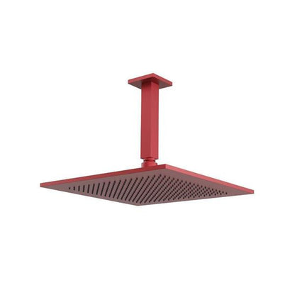 Flusso - 12 Inch Rain Head with 6 Inch Ceiling Mount Arm