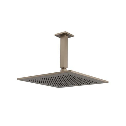 Flusso - 12 Inch Rain Head with 6 Inch Ceiling Mount Arm