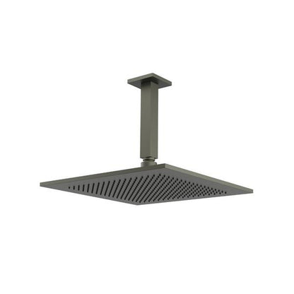 Flusso - 12 Inch Rain Head with 6 Inch Ceiling Mount Arm