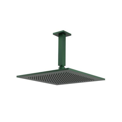 Flusso - 12 Inch Rain Head with 6 Inch Ceiling Mount Arm