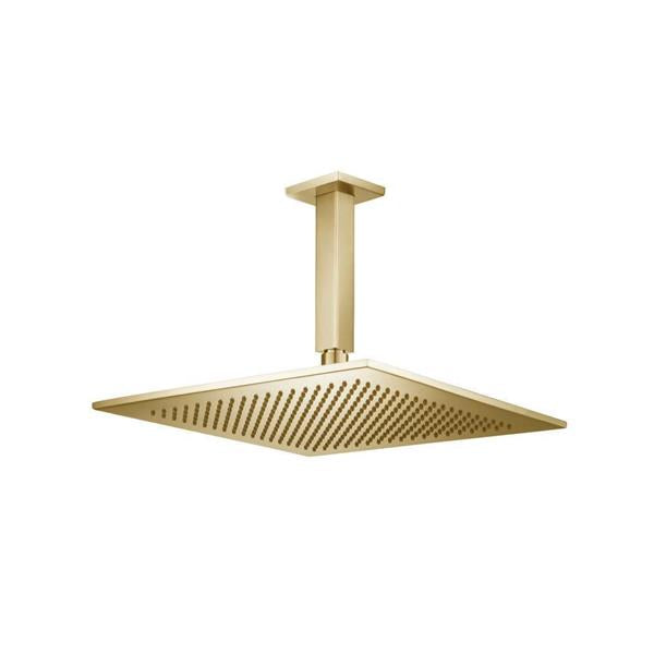 Flusso - 12 Inch Rain Head with 6 Inch Ceiling Mount Arm
