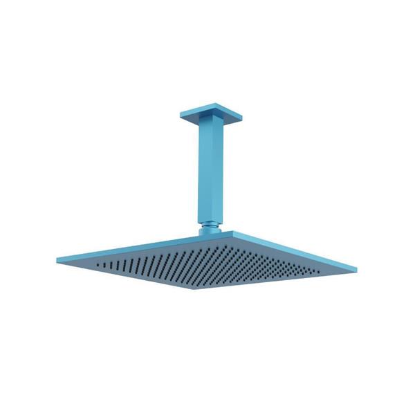 Flusso - 12 Inch Rain Head with 6 Inch Ceiling Mount Arm