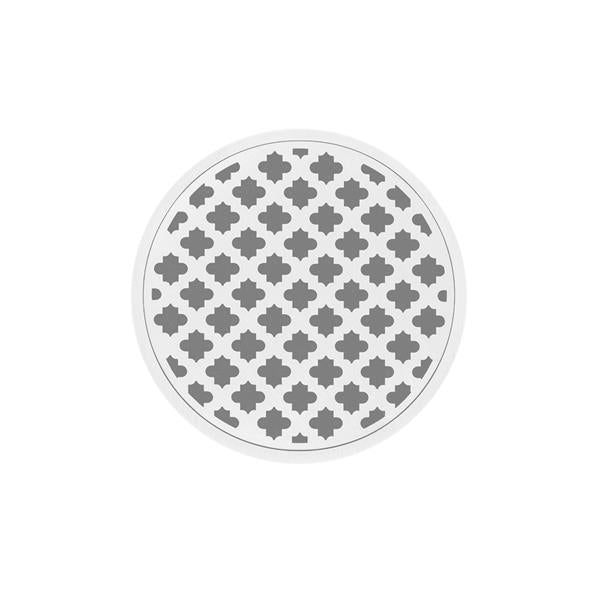 Infinity Drain - 5 Inch Round RMD 5 High Flow Complete Kit