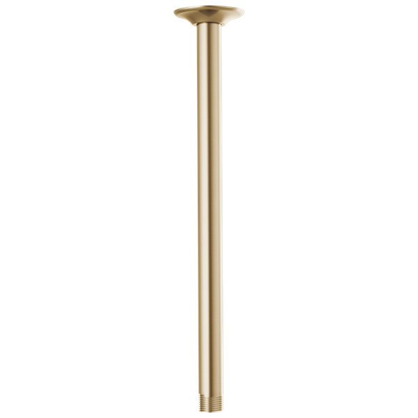 Brizo - Essential Shower 14 Inch Ceiling Mount Shower Arm And Round Flange