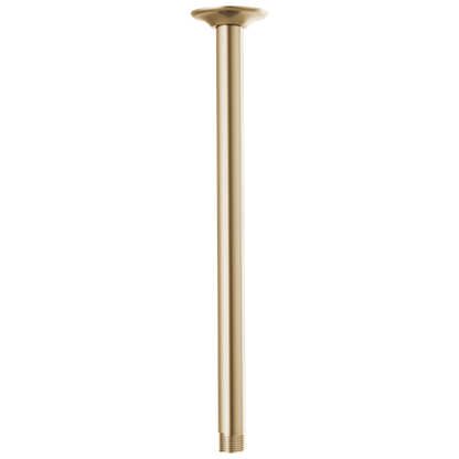 Brizo - Essential Shower 14 Inch Ceiling Mount Shower Arm And Round Flange