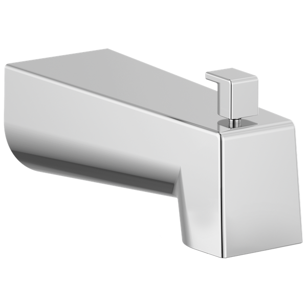 Delta - Modern Tub Spout - Pull Up Diverter