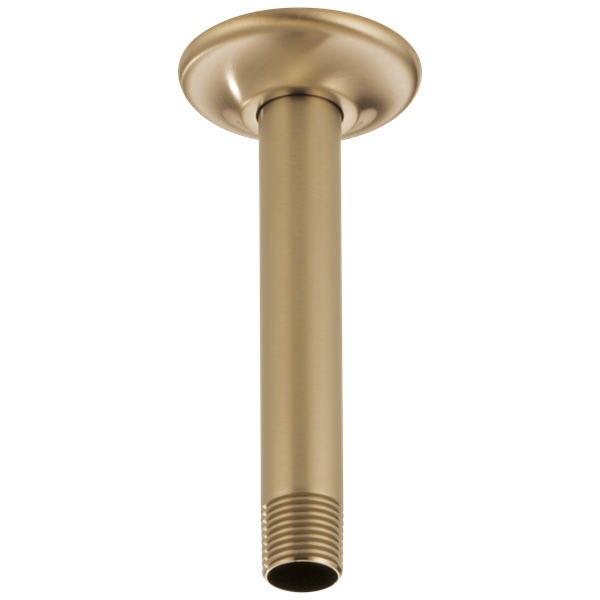 Brizo - Essential Shower 6 Inch Ceiling Mount Shower Arm And Round Flange