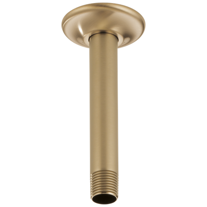 Brizo - Essential Shower 6 Inch Ceiling Mount Shower Arm And Round Flange