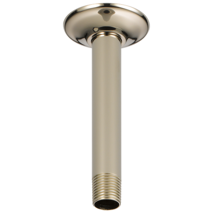 Brizo - Essential Shower 6 Inch Ceiling Mount Shower Arm And Round Flange