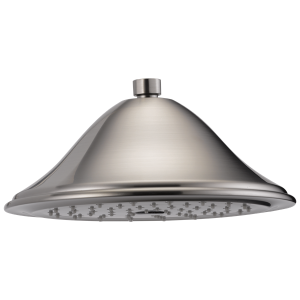 Brizo - Traditional 9 3/8 Inch Single-Function Round Raincan Shower Head