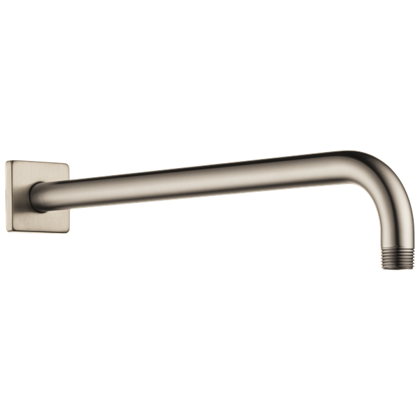 Brizo - Essential Shower 16 Inch Linear Square Wall Mount Shower Arm And Flange