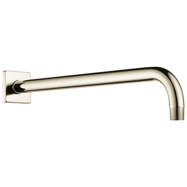 Brizo - Essential Shower 16 Inch Linear Square Wall Mount Shower Arm And Flange