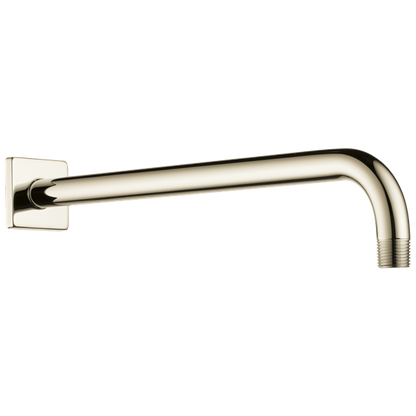 Brizo - Essential Shower 16 Inch Linear Square Wall Mount Shower Arm And Flange
