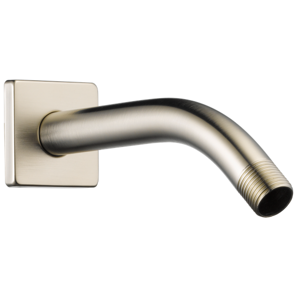 Brizo - Essential Shower 7 Inch Linear Square Wall Mount Shower Arm And Flange