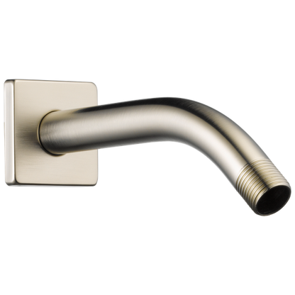 Brizo - Essential Shower 7 Inch Linear Square Wall Mount Shower Arm And Flange