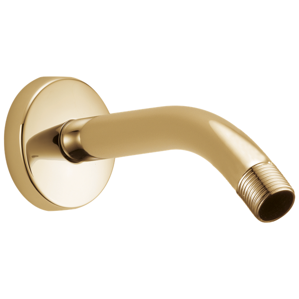 Brizo - Essential Shower 7 Inch Linear Round Wall Mount Shower Arm And Flange